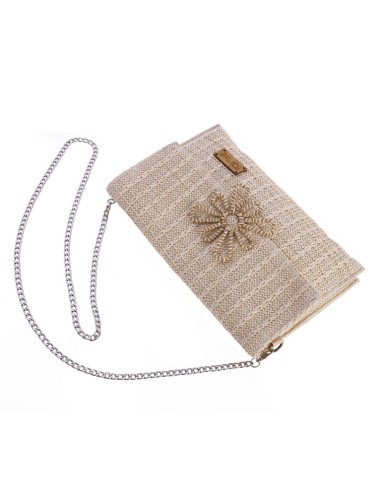 BOLSO-MANO-RAFIA-BEIGE-SOLAPA-IMÁN-GIA-FORTIME