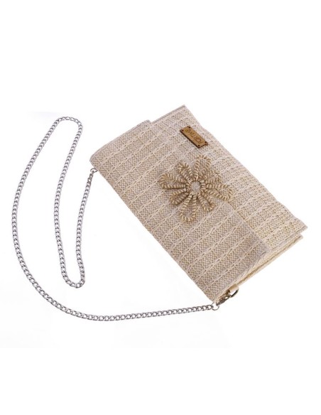 BOLSO-MANO-RAFIA-BEIGE-SOLAPA-IMÁN-GIA-FORTIME