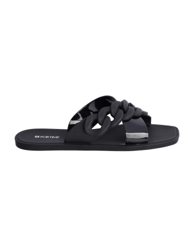CHANCLAS-NEGRAS-DOS-TIRAS-CRUZADAS-LIS-CADENA-SANTORINI-FORTIME
