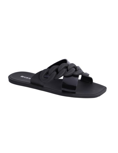 CHANCLAS-NEGRAS-DOS-TIRAS-CRUZADAS-LIS-CADENA-SANTORINI-FORTIME