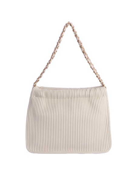 BOLSO-MARFIL-ASAS-MANO-COMBONADA-CADENA-DON-ALGODÓN BOLSO-MARFIL-ASAS-MANO-COMBONADA-CADENA-DON-ALGODÓN