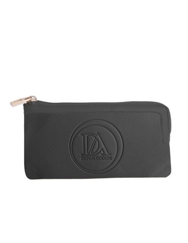 CARTERA-PIEL-SINTÉTICA-NEGRA-UNA-CREMALLERA-DOS-COMPARTIMENTOS-INTERIOR-DON-ALGODÓN