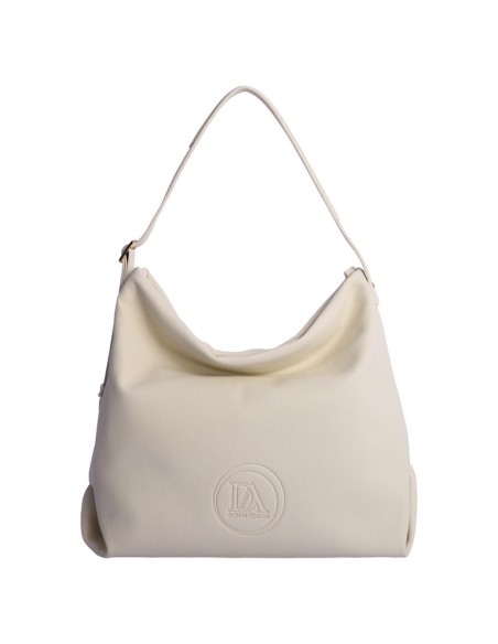 BOLSO HOMBRO MARFIL UN ASA DON ALGODÓN