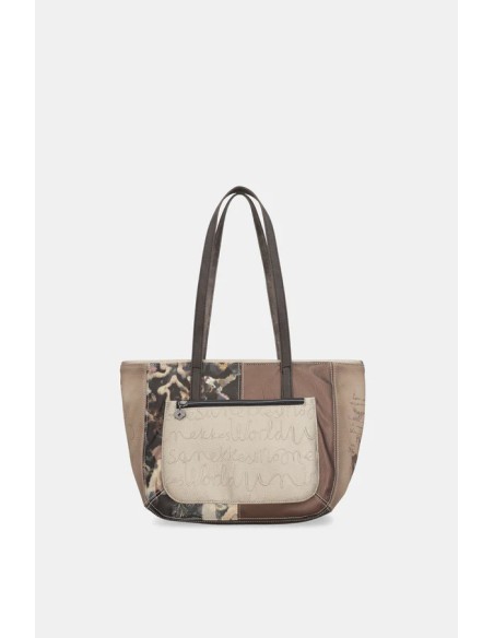 BOLSO-HOMBRO-GRANDE-DOS-ASAS-BOLSILLO-DELANTERIO-TRASERIO-REAL-ANEKKE