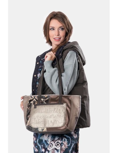 BOLSO-HOMBRO-GRANDE-DOS-ASAS-BOLSILLO-DELANTERIO-TRASERIO-REAL-ANEKKE