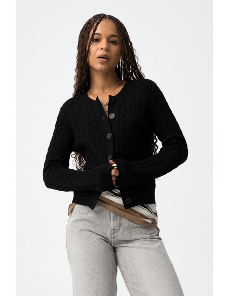 CÁRDIGAN PUNTO NEGRI LIMNORIA TIFFOSI