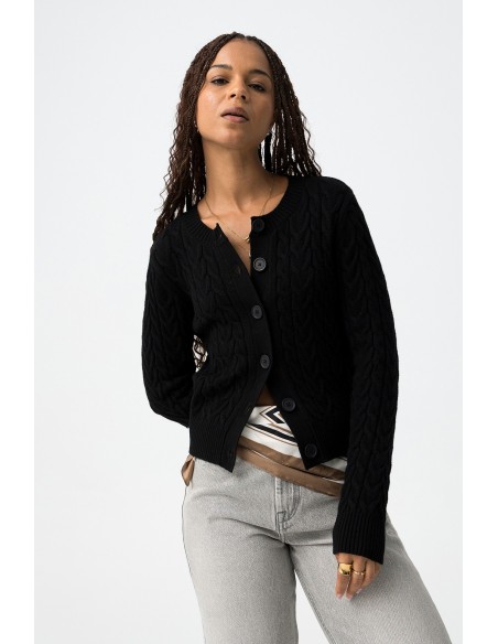 CARDIGAN-PUNTO-TRENZADO-BOTONES-LIMNORIA-TIFFOSI