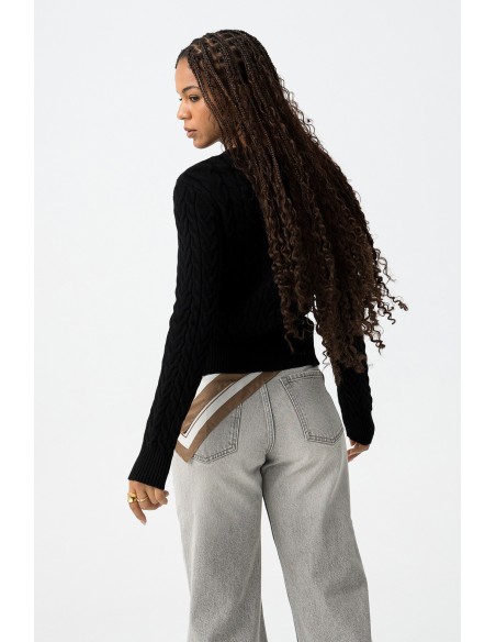 CARDIGAN-PUNTO-TRENZADO-BOTONES-LIMNORIA-TIFFOSI