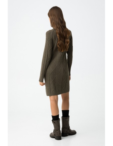 VESTIDO-PUNTO-TRENZADO-VERDE-MARIJIN-TIFFOSI VESTIDO-PUNTO-TRENZADO-VERDE-MARIJIN-TIFFOSI