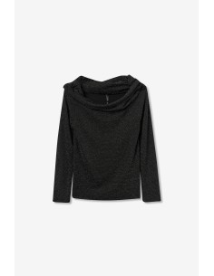 TOP-NEGRO-HILO-METÁLICO-CUELLO-BARCA-MARINER-TIFFOSI 2