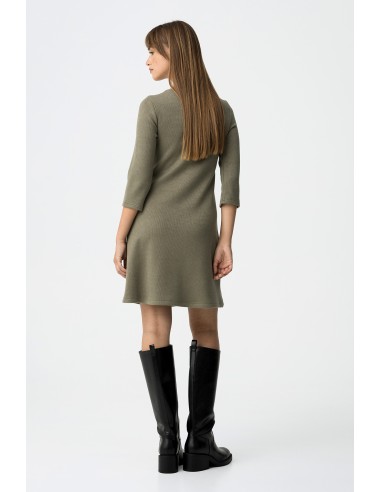 VESTIDO MALLA VERDE HENRY TIFFOSI