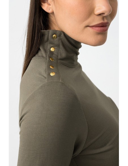 CAMISETA-VERDE-MILITAR-DETALLES-DORADOS-CUELLO-PERKINS-BARILA-TIFFOSI CAMISETA-VERDE-MILITAR-DETALLES-DORADOS-CUELLO-PERKINS-BARILA-TIFFOSI