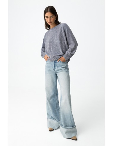 JERSEY-ATERCIOPELADO-RELAXED-CUELLO-REDONDO-RIB-MANGO-TIFFOSI