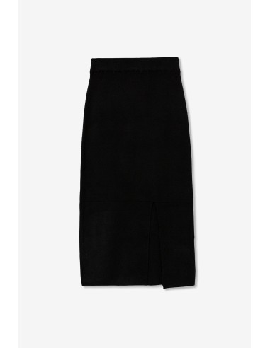 FALDA-NEGRA-MIDI-PUNTO-KYRI-TIFFOSI