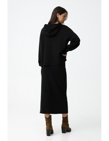 FALDA-NEGRA-MIDI-PUNTO-KYRI-TIFFOSI