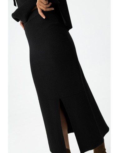 FALDA-NEGRA-MIDI-PUNTO-KYRI-TIFFOSI