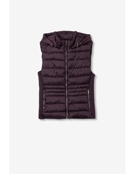 CHALECO ACOLCHADO CAPUCHA EVE TIFFOSI