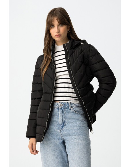 CAZADORA-LARGA-ACOLCHADA-DOBLE-CREMALLERA-BOLSILLOS-FRONTALES-PENNYE-TIFFOSI