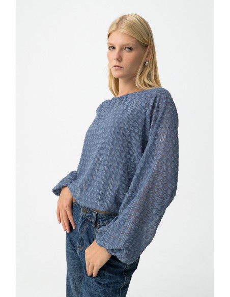 BLUSA-BORDADA-HILO-METÁLICO-SANTACLARA-TIFFOSI BLUSA-BORDADA-HILO-METÁLICO-SANTACLARA-TIFFOSI