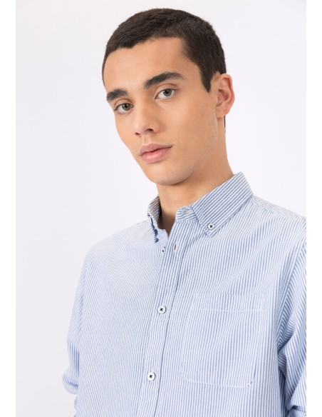 CAMISA-RAYAS-AZUL-BEBE-TIMMY-TIFFOSI CAMISA-RAYAS-AZUL-BEBE-TIMMY-TIFFOSI
