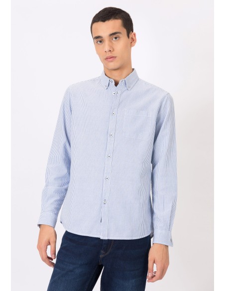 CAMISA-RAYAS-AZUL-BEBE-TIMMY-TIFFOSI CAMISA-RAYAS-AZUL-BEBE-TIMMY-TIFFOSI