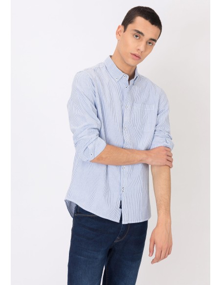 CAMISA-RAYAS-AZUL-BEBE-TIMMY-TIFFOSI CAMISA-RAYAS-AZUL-BEBE-TIMMY-TIFFOSI