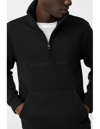 SUDADERA-CUELLO-ALTO-CIERRE-CREMALLERA-TEXTO-RELIEVE-GARLAND-TIFFOSI