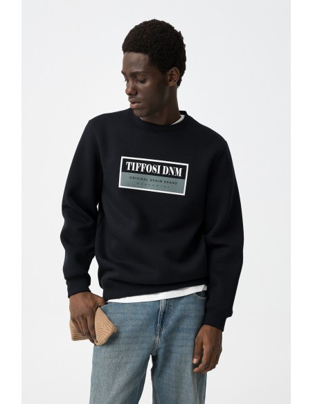 SUDADERA-FELPADA-TEXTO-CONTRASTE.DENVER-TIFFOSI SUDADERA-FELPADA-TEXTO-CONTRASTE.DENVER-TIFFOSI
