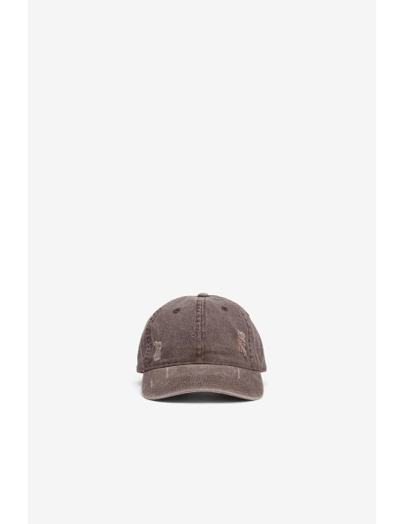 GORRA-LÁGRIMAS-DESCOSIDOS-MARRÓN-REGULABLE-VICTOR-TIFFOSI GORRA-LÁGRIMAS-DESCOSIDOS-MARRÓN-REGULABLE-VICTOR-TIFFOSI
