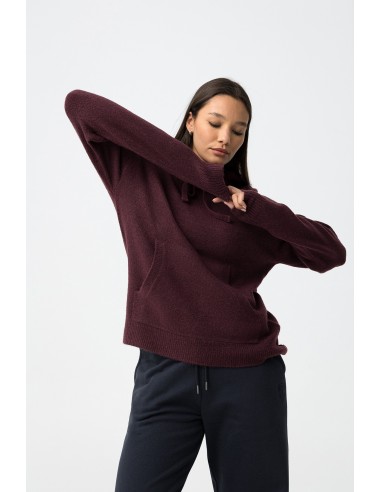 SUDADERA-VINO-CAPUCHA-CORDÓN-BOLSILLOS-CANGURO-ERICA-TIFFOSI