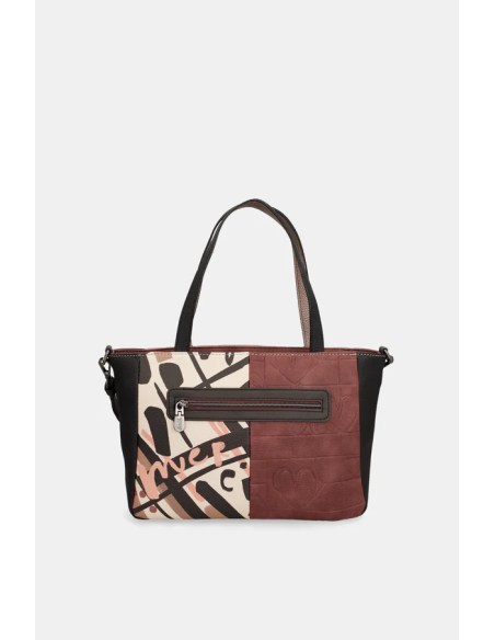 BOLSO-MANO-BANDOLERA-COMPARTIMENTO-FRONTAL-TRASERO-MADEMOISELL-ANEKKE BOLSO-MANO-BANDOLERA-COMPARTIMENTO-FRONTAL-TRASERO-MADEMOISELL-ANEKKE