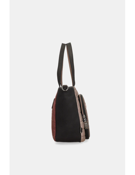 BOLSO-MANO-BANDOLERA-COMPARTIMENTO-FRONTAL-TRASERO-MADEMOISELL-ANEKKE BOLSO-MANO-BANDOLERA-COMPARTIMENTO-FRONTAL-TRASERO-MADEMOISELL-ANEKKE