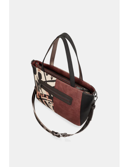 BOLSO-MANO-BANDOLERA-COMPARTIMENTO-FRONTAL-TRASERO-MADEMOISELL-ANEKKE BOLSO-MANO-BANDOLERA-COMPARTIMENTO-FRONTAL-TRASERO-MADEMOISELL-ANEKKE