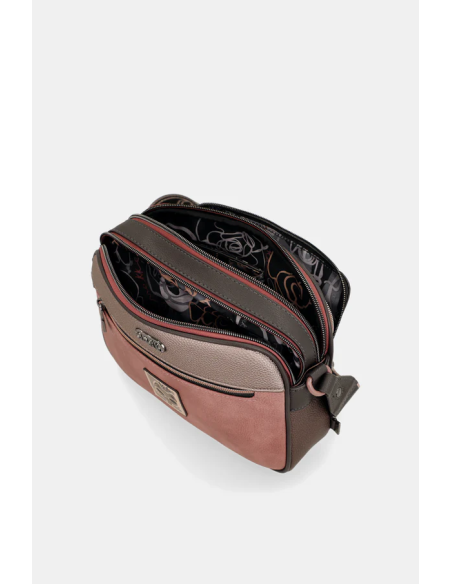 BANDOLERA-DOBLE-COMPARTIMENTOS-ASA-BANDOLERA-MADEMOISELLE-ANEKKE BANDOLERA-DOBLE-COMPARTIMENTOS-ASA-BANDOLERA-MADEMOISELLE-ANEKKE
