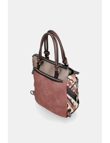 MOCHILA-DOS-ASAS-MANO-COMPARTIMENTOS-MADEMOISELLE-ANEKKE MOCHILA-DOS-ASAS-MANO-COMPARTIMENTOS-MADEMOISELLE-ANEKKE