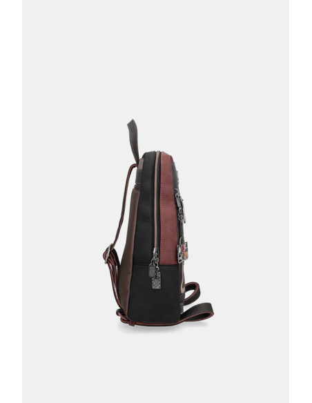 MOCHILA-MEDIANA-PASEOCOMPARTIMENTOS-TRASERO-FRONTAL-MADEMOISELLE-ANEKKE MOCHILA-MEDIANA-PASEOCOMPARTIMENTOS-TRASERO-FRONTAL-MADEMOISELLE-ANEKKE