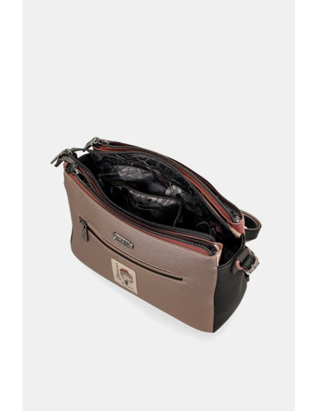 BANDOLERA-3-COMPARTIMENTOS-INDEPENDIENTES-ASA-REGULABLE-PARISIAN-ANEKKE BANDOLERA-3-COMPARTIMENTOS-INDEPENDIENTES-ASA-REGULABLE-PARISIAN-ANEKKE
