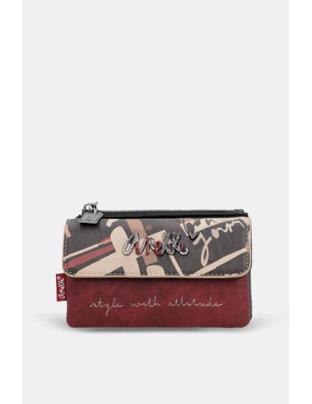MONEDERO-DOBLE-SOLAPA-PARISIAN-ANEKKE MONEDERO-DOBLE-SOLAPA-PARISIAN-ANEKKE