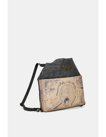 BOLSO-MOCHILA-ASA-CONVERTIBLE-STUDIO-ANEKKE BOLSO-MOCHILA-ASA-CONVERTIBLE-STUDIO-ANEKKE