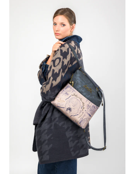 BOLSO-MOCHILA-ASA-CONVERTIBLE-STUDIO-ANEKKE BOLSO-MOCHILA-ASA-CONVERTIBLE-STUDIO-ANEKKE
