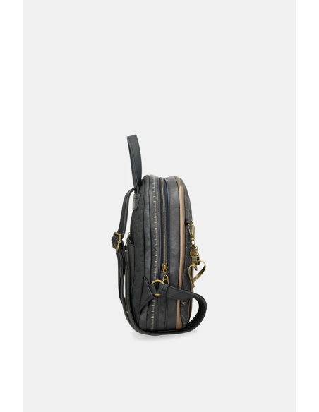 MOCHILA-MEDIANA-PASEO-COMPARTIMENTO-FRONTAL-TRASERO-CIERRE-CREMALLERA-BOUTIQUE-ANEKKE MOCHILA-MEDIANA-PASEO-COMPARTIMENTO-FRONTAL-TRASERO-CIERRE-CREMALLERA-BOUTIQUE-ANEKKE