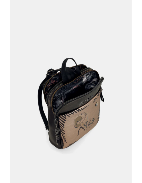 MOCHILA-COMPARTIMENTOS-PRINCIPALES-CIERRE-CREMALLERA-BOLSILLO-FRONTAL-TRASERO-ASAS-REGULABLES-ASA-MANO-NATURE-KOKO