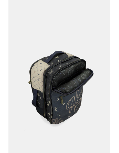 MOCHILA-VIAJEÁZUL-COMPARTIMENTOS-ASAS-MANO-ACOLCHADAS-BOUTIQUE-ANEKKE