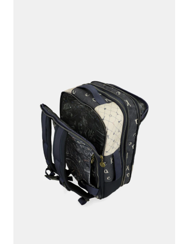 MOCHILA-VIAJEÁZUL-COMPARTIMENTOS-ASAS-MANO-ACOLCHADAS-BOUTIQUE-ANEKKE