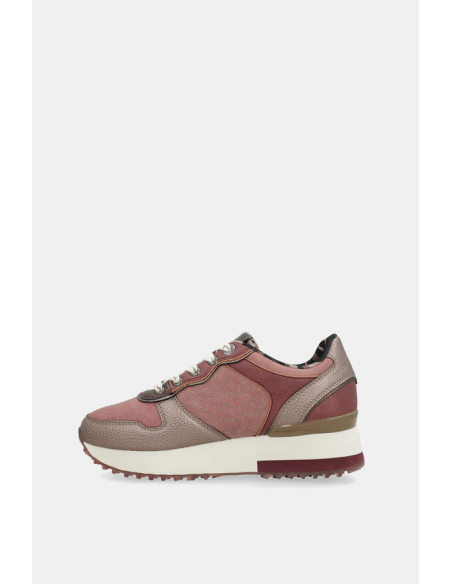 DEPORTIVOS-ROSA-METALIZDO-COMBINADO-BURDEOS-TAUPE-ANEKKE