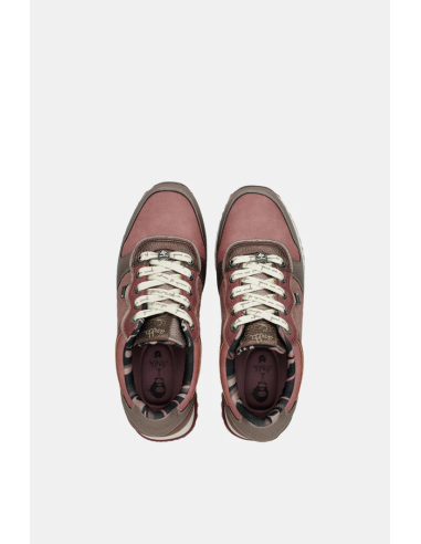 DEPORTIVOS-ROSA-METALIZDO-COMBINADO-BURDEOS-TAUPE-ANEKKE