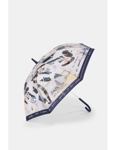 PARAGUAS-LARGO-AUTOMÁTICO-ESTAMPADO-MEMORIES-ANEKKE