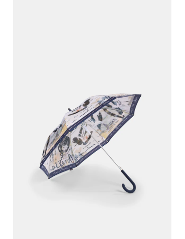 PARAGUAS-LARGO-AUTOMÁTICO-ESTAMPADO-MEMORIES-ANEKKE