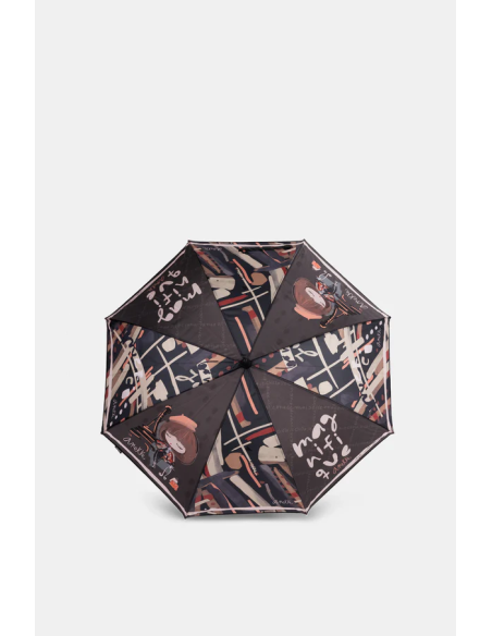PARAGUAS-LARGO-AUTOMÁTICO-ESTAMPADO-MADEMOISELLE-ANEKKE