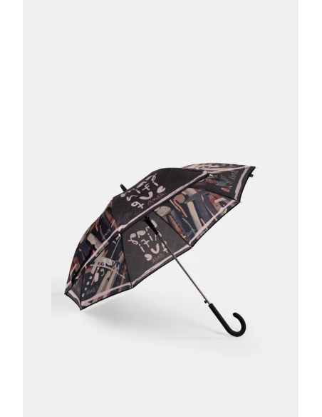 PARAGUAS-LARGO-AUTOMÁTICO-ESTAMPADO-MADEMOISELLE-ANEKKE